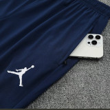 25/26  PSG Royal Blue Half Pull Tracksuit #B2516 (半拉链)
