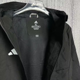 24/25 RMA Black Hooded  Windbreaker(Y013冲锋衣）