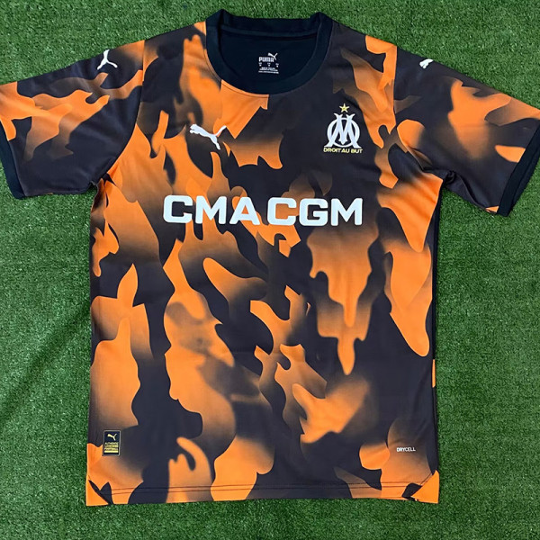 23/24 Marseille Third Fans Soccer Jersey