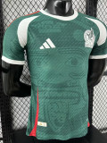 25/26 Mexico Facial image Edition Green Player Version Soccer Jersey