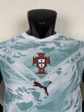 26/27 Portugal Away White Player Version Long Sleeve Soccer Jersey