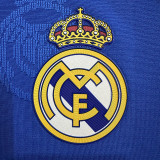 25/26 RMA  Team Logo Special Edition Blue Player Version Soccer Jersey