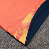 24/25 JUV Orange Polo Collar Pants Set(C1108)