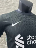 24/25 LIV Away Player Version  Long Sleeve Soccer Jersey