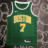 CELTICS BROWN #7 Green Top Quality Hot Pressing NBA Jersey