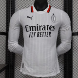 24/25 ACM Away Long Sleeve  Player Version Soccer Jersey