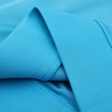 25/26 AD Lake Blue Jacket Tracksuit #2314湖蓝色