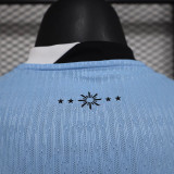 24/25 Uruguay Home Player version Soccer Jersey