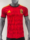 25/26 Belgium Home Fans Soccer Jersey