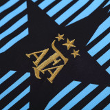 25/26 Argentina Black Hooded  Tracksuit