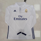 2016/2017 RMA Home Long Sleeve Retro Soccer Jersey (长袖)