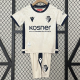 24/25 Osasuna Away Kids Soccer Jersey