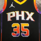 22/23 SUNS DURANT #35 Black Top Quality Hot Pressing NBA Jersey(Trapeze Edition)