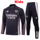 24/25 ARS Dark Grey Kids Half Pull Tracksuit # E968 (童装、半拉链)