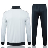 24/25 JUV Light Grey Retro Edition Jacket Tracksuit #A840