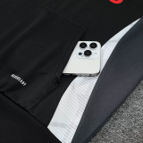 24/25 Man Utd Black  Hooded  Tracksuit