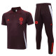 24/25 Bayern Red Polo Collar Pants Set(C1119)