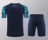 24/25 Napoli Dark Blue Training Short Suit