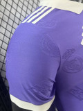 25/26 RMA  Purple Team Logo Player Version  Polo Shirts