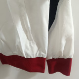 25/26 LIV Stand up collar color blocking  windbreaker