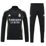 25/26  RMA Black Half Pull Tracksuit (半拉链)