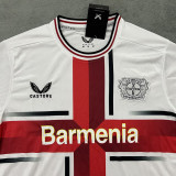24/25 LeverKusen White Special Edition Fans Soccer Jersey