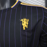 25/26 Man Utd Retro Edition Black Player Version Soccer Jersey