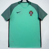 2016 Portugal Away Retro Soccer Jersey
