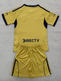 25/26 Boca Juniors Away Kids Soccer Jersey