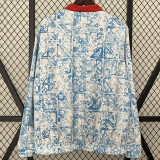 2024 Portugal Red & Grey  Double Sided Windbreaker (双面风衣)