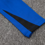 24/25 BAR Blue  Half Pull  Kids Tracksuit  (童装、半拉链)