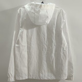 25/26  Portugal  White Hooded Windbreaker