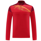 24/25 JO Red Half Zipper Sportswear # 810红色(半拉链)