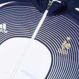 25/26 Cameroon White Blue Retro Jacket Tracksuit#F18
