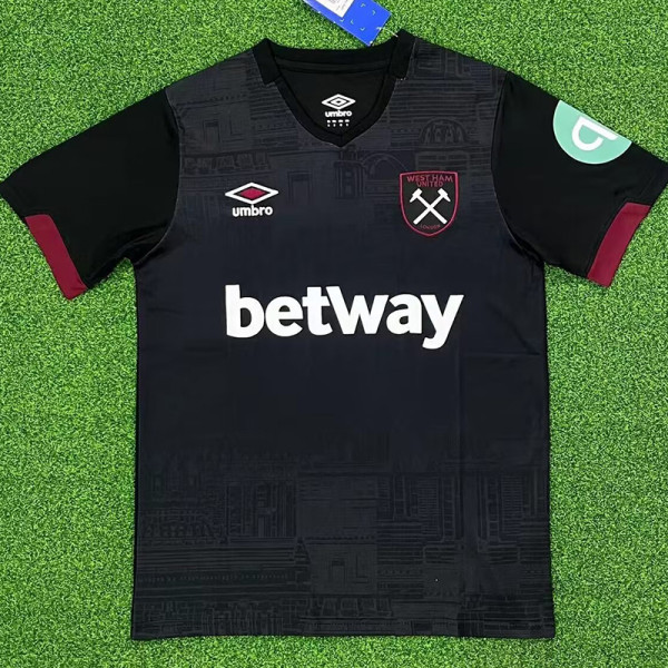 24/25 West Ham Away Fans Soccer Jersey
