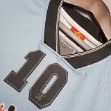 2001MARADONA 10# Argentina Home Retro Soccer Jersey