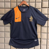 2012 Netherlands Black Retro Soccer Jersey