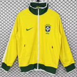 2010/2011 Brazil Yellow Retro  Windbreaker