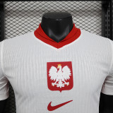 2024 Poland Home Player Version Soccer Jersey