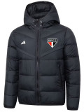 25/26 Sao Paulo FC Black Hooded Cotton Coat 连帽棉衣