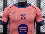 25/26 BAR Orange Special Edition Player Version Soccer Jersey(队标）