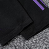 24/25  Germany Black Jacket Tracksuit(紫边）