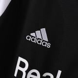 2001/2002 RMA Black Retro Soccer Jersey