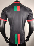 24/25 Palestine Black Player Version Soccer Jersey