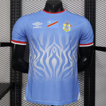 26/27 Congo Blue Player Version Soccer Jersey(带章)
