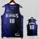 23/24 KINGS WESTBROOK #18 Purple Flying Man Limited Top Quality Hot Pressing NBA Jersey