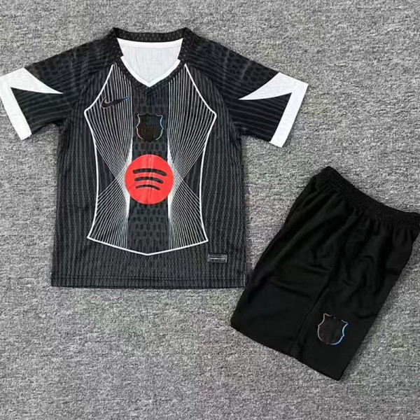 25/26 BAR Special Edition Black Kids Soccer Jersey