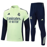 25/26  RMA Light Green Half Pull Tracksuit #B2542(半拉链)