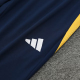 24/25 RMA White Player Version Half Pull Tracksuit  (球员版白、半拉链)