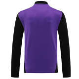 24/25  Germany Purple  Half Pull Tracksuit  (半拉链)